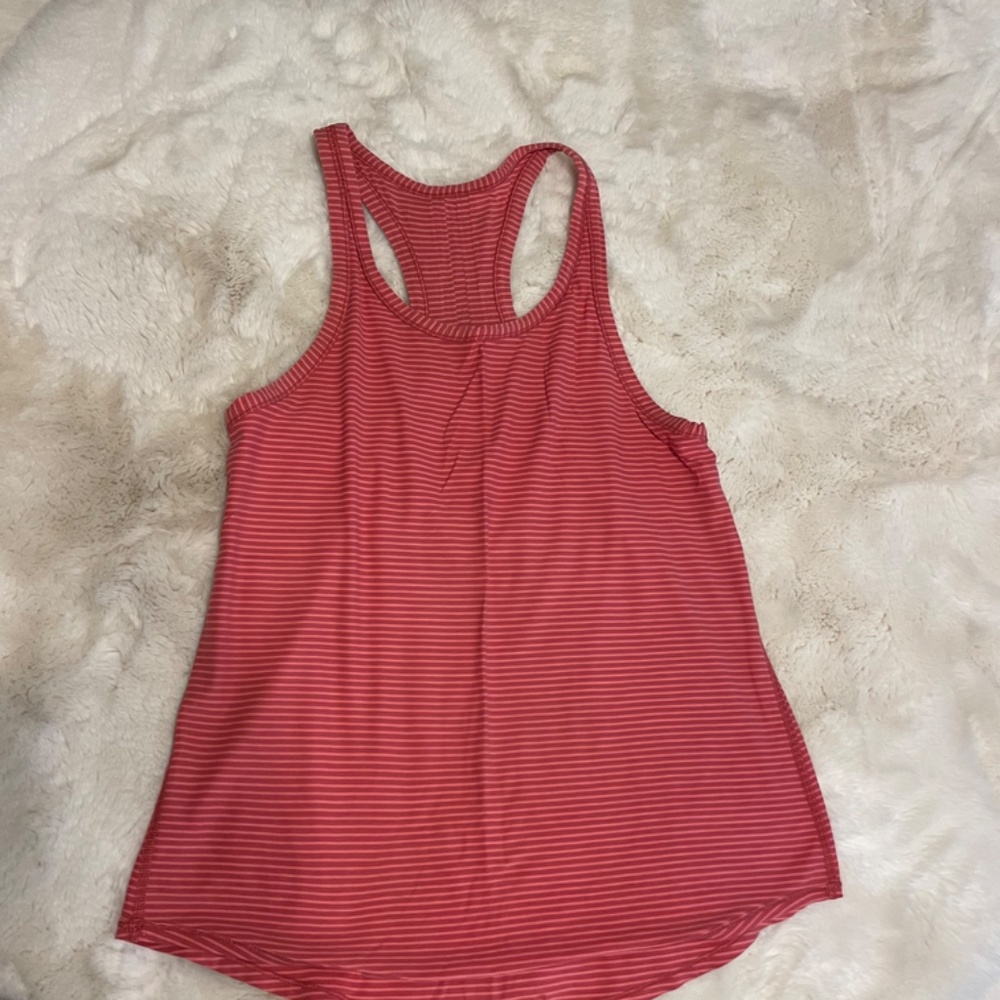 Lululemon striped racerback tank